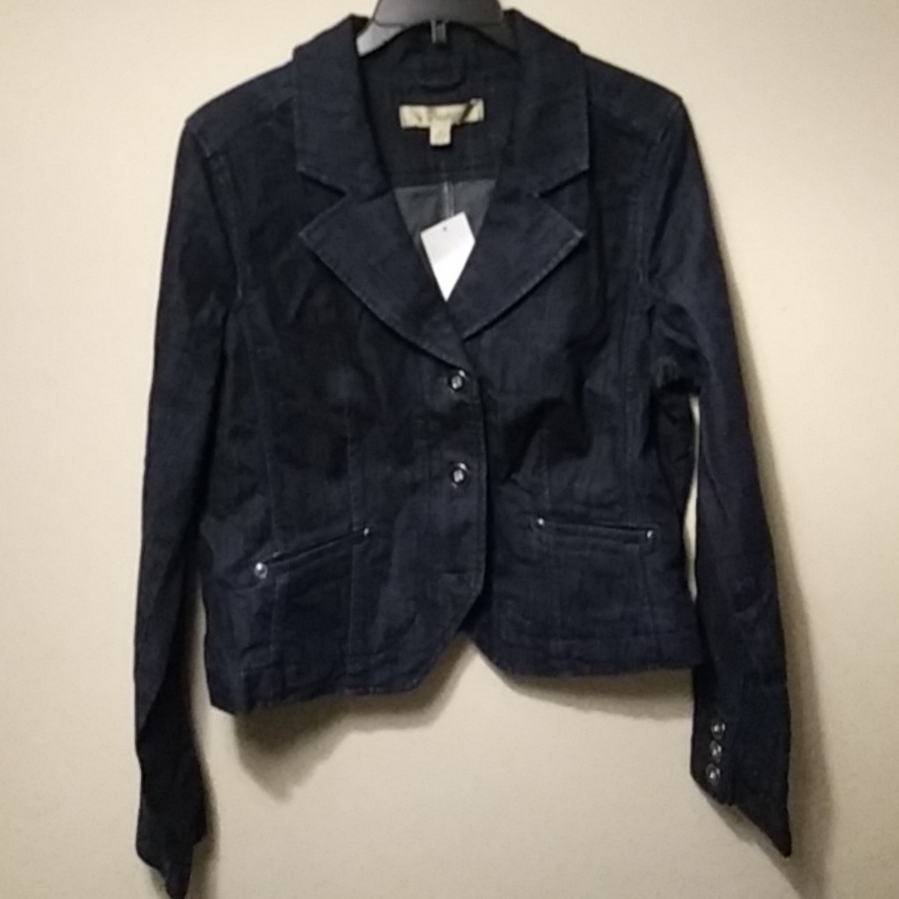 Jean blazer